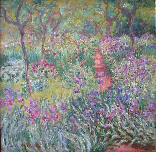 The Artist's Garden at Giverny, Claude Monet